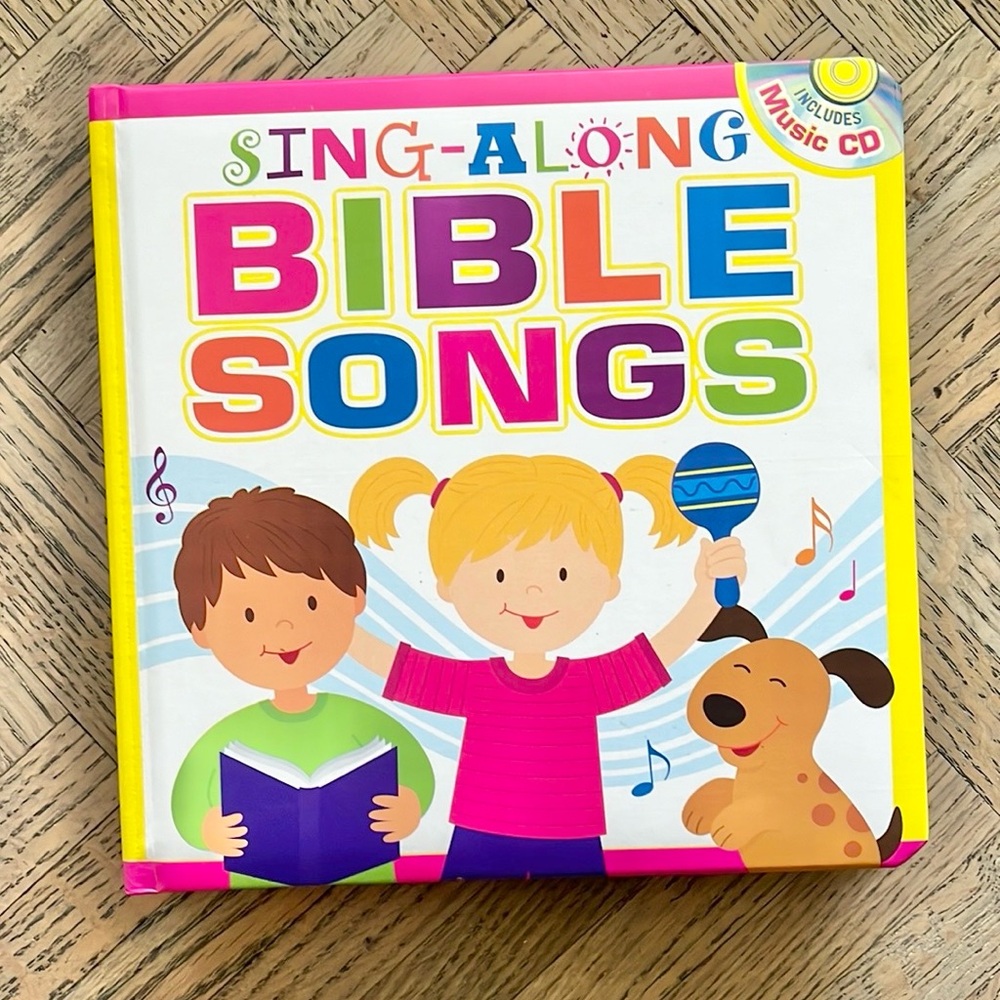 Sing-Along Bible Songs Book with Music CD